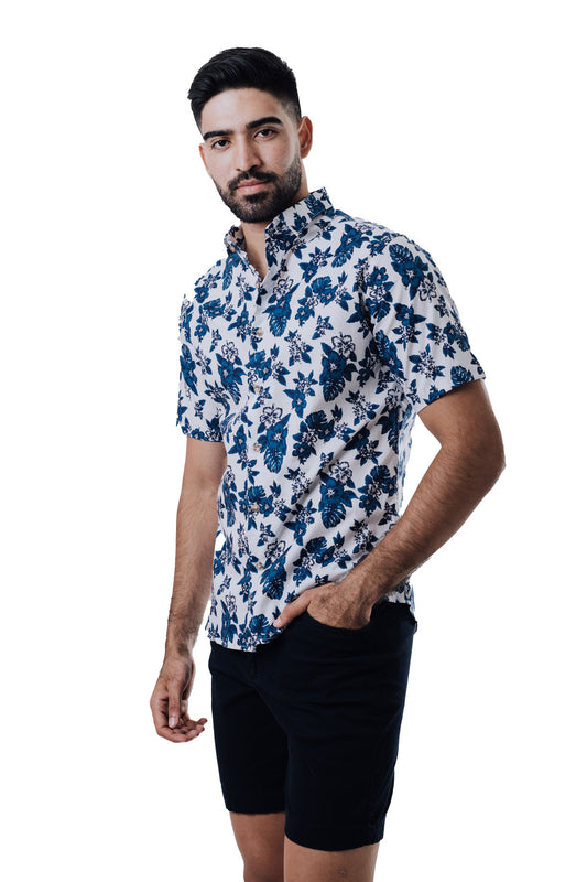 Muscle Fit Cotton Shirt