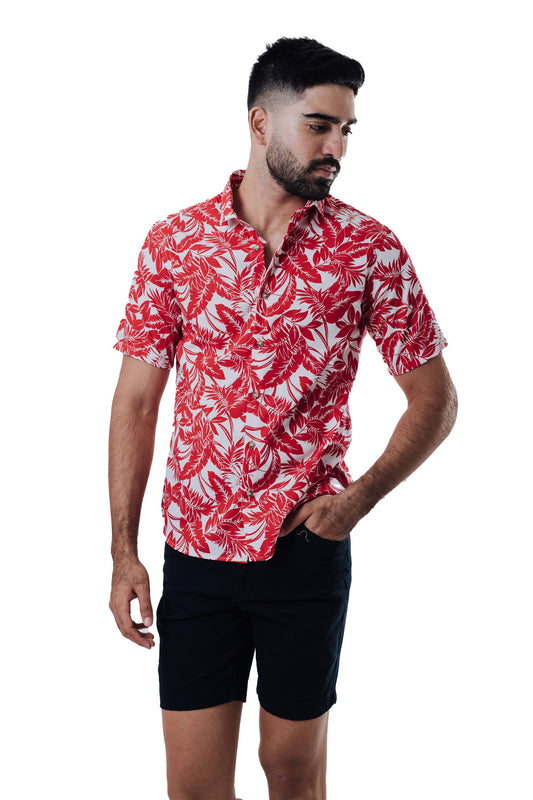 Muscle Fit Cotton Shirt