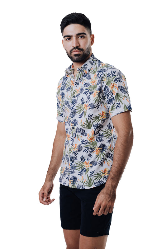 Muscle Fit Cotton Shirt