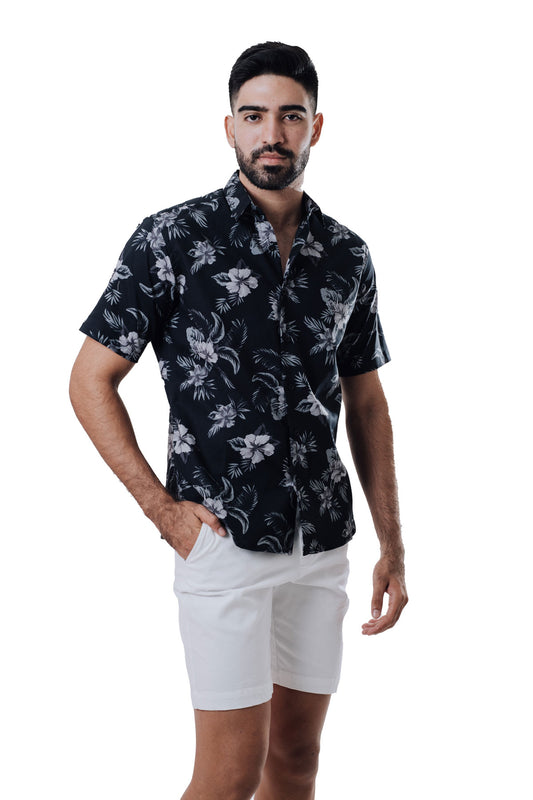 Muscle Fit Cotton Shirt