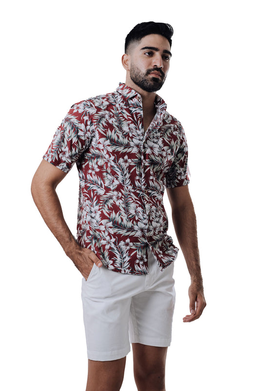 Muscle Fit Cotton Shirt